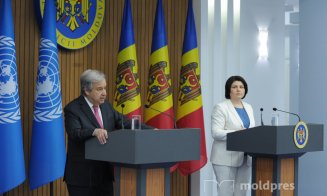 Secretarul General al ONU, Antonio Guterres, despre Republica Moldova: ”Cel mai fragil vecin al Ucrainei”