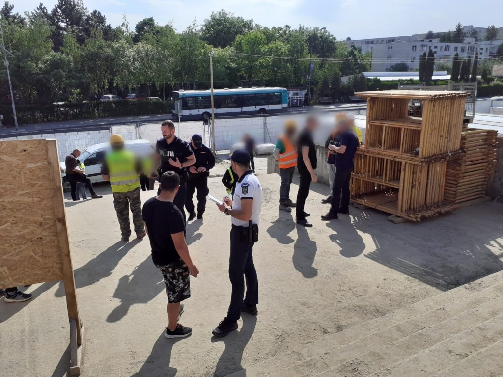 Controale de amploare pe șantierele de construcții din Mănăștur. Ce s-a verificat