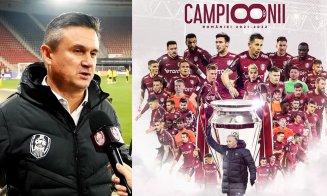 Balaj dă vina pe oboseală și alcool pentru injuriile scandate de campionii de la CFR Cluj