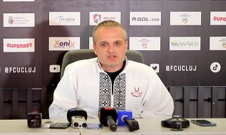 Antrenorul lui ”U” Cluj, în ie la conferința de presă înainte de baraj: „Merg la testul poligraf! Erik Lincar nu s-a vândut niciodată”