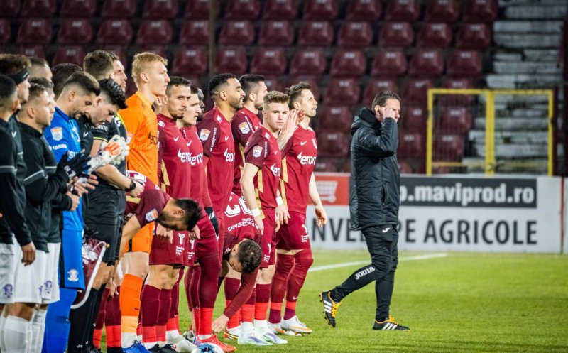 Fără titulari și fără antrenor, CFR Cluj a pierdut derby-ul cu FCSB