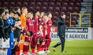 Fără titulari și fără antrenor, CFR Cluj a pierdut derby-ul cu FCSB