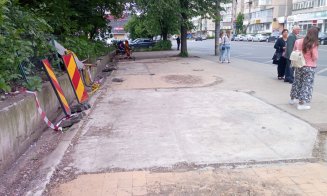 Curat ca-n palmă după demolarea gheretelor din staţia CTP de la ”Cocoșul de Aur” din Mănăștur