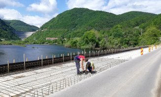 S-au reluat lucrările de modernizare pe un important drum județean din Cluj