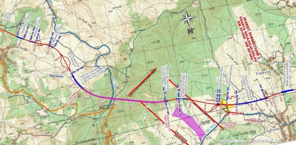 Cine vrea să sape sub Meseș? 6 oferte pentru bucata din Autostrada Transilvania cu 65 de viaducte și un tunel de 3 km