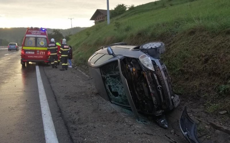 ACCIDENT sau CASCADORIE pe centura Vâlcele-Apahida