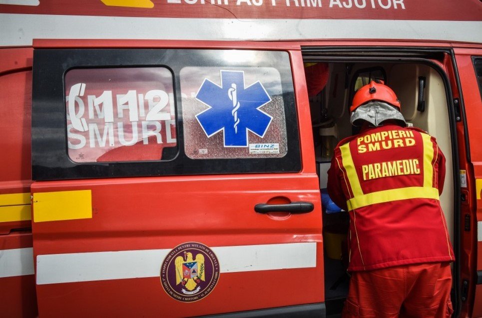 Accident cu trei mașini pe strada Hașdeu