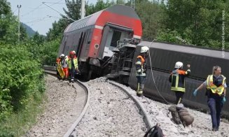 Tren deraiat în Germania: Trei morți și zeci de răniți