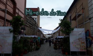 USAMV aduce pe Strada Potaissa cireșe, vinuri albe și Gingko biloba din producția proprie