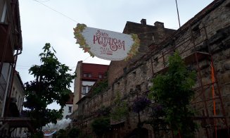 USAMV aduce pe Strada Potaissa cireșe, vinuri albe și Gingko biloba din producția proprie