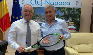 Emil Boc a fost vizitat la Primărie de tatăl Simonei Halep