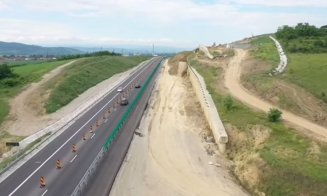 Lotul 2 al autostrăzii Sebeș - Turda, încă nerezolvat. Continuă lucrările în zona dealului Oiejdea