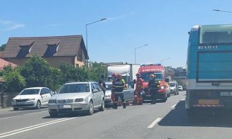 Accident pe Calea Baciului. Trei mașini implicate