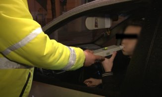 Bețivii își fac de cap la volan prin Cluj-Napoca. Un bărbat a fost reținut 24 de ore. Avea alcoolemie de peste 1 la mie