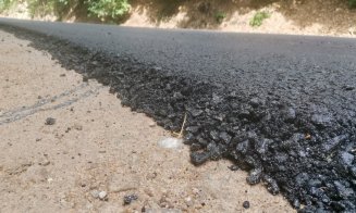 Se lucrează de zor pe un drum turistic din Cluj