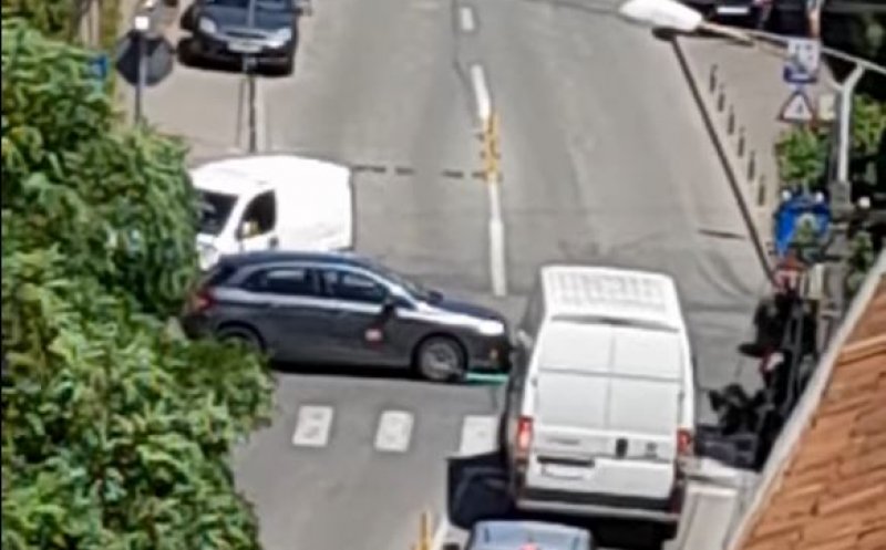 Accident cu trotinetist într-o intersecție din Mărăști