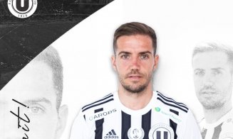 Alex Chipciu e oficial "student". Jucătorul a fost prezentat de "U" Cluj