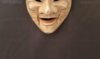 Măștile japoneze expuse la Sibiu în cadrul Festivalului Internațional de Teatru. Vezi cum arată cele 40 de fețe