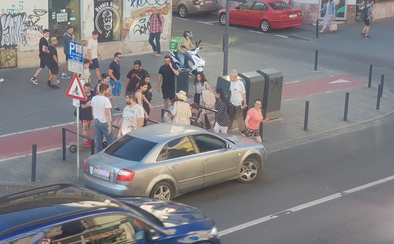 Bărbat de 82 de ani, lovit de mașină pe Eroilor