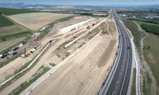 Autostrada A10 Sebeș-Turda: Grecii de la Aktor încă lucrează la alunecarea de teren de la Oiejdea de pe lotul 2