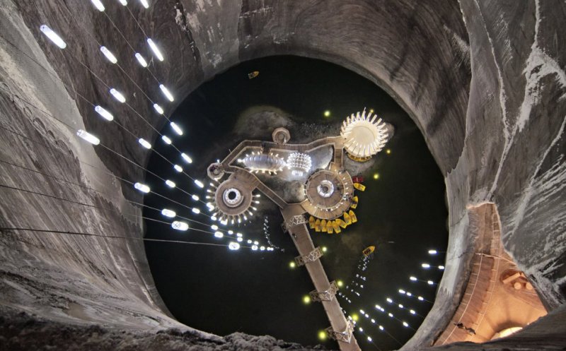 Salina Turda, prima în topul locațiilor subterane de vizitat, întocmit de o publicație spaniolă