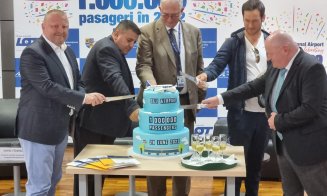 Aeroportul Internațional Cluj a sărbătorit pasagerul 1 MILION în 2022! Este un cunoscut antreprenor care locuiește în SUA