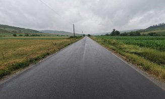 Un nou drum județean din Cluj a fost asfaltat