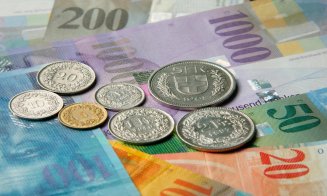 Francul elvețian, mai mare decât Euro. Maxim istoric în raport cu leul