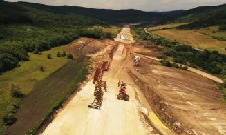 UMB a oprit lucrările și a părăsit șantierul autostrăzii Transilvania de lângă Cluj