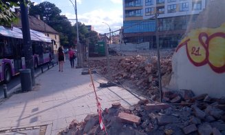 Casele de lângă Platinia, transformate în MOLOZ. Se face loc pe Moţilor pentru modernizarea infrastructurii