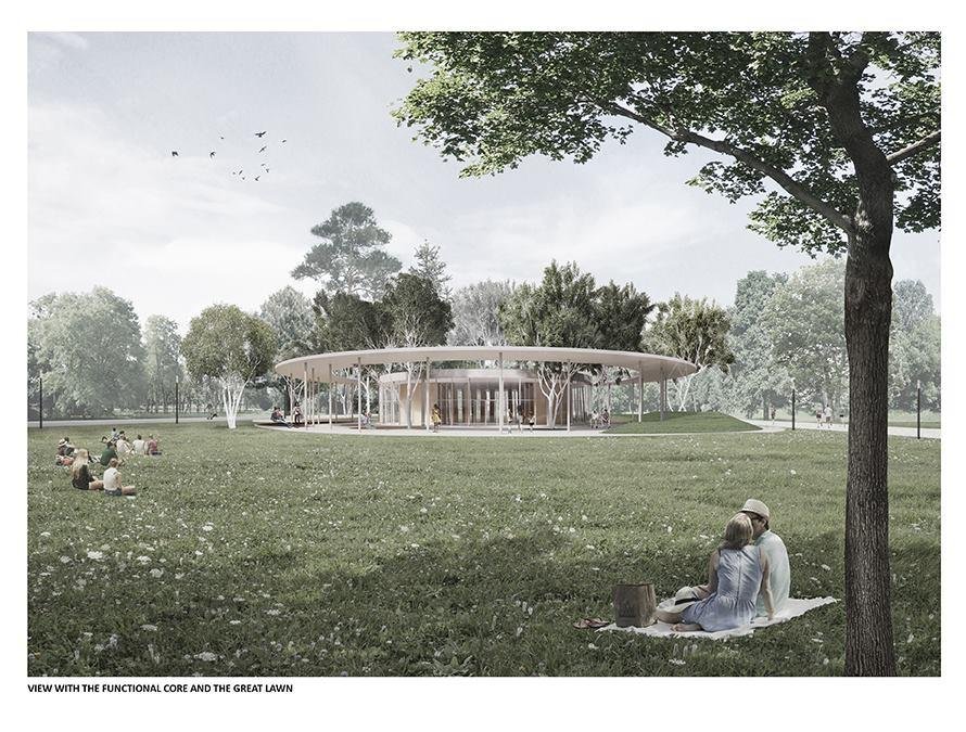 Filmare din dronă pe șantierul de la Parcul Feroviarilor