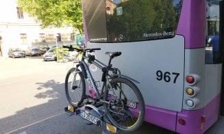 Clujul a ratat succesul rastelurilor pentru biciclete de pe autobuzele CTP