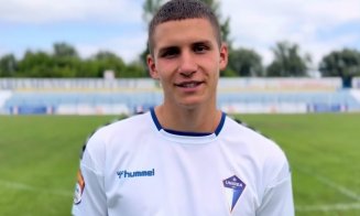 Un tânăr jucător al Universității Cluj a fost împrumutat la Unirea Dej: "Ne dorim să jucăm bine și să strângem cât mai multe puncte"