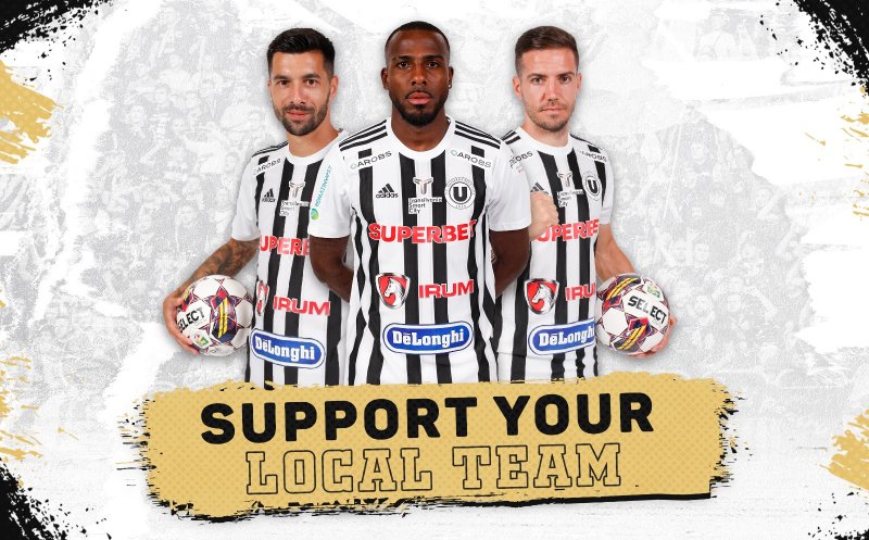 FC Universitatea Cluj lansează "Support your local team", un nou proiect dedicat companiilor locale