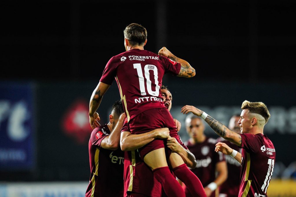 Prima înfruntare dintre CFR Cluj și Shakhtyor Soligorsk va fi arbitrată de o brigadă din Grecia
