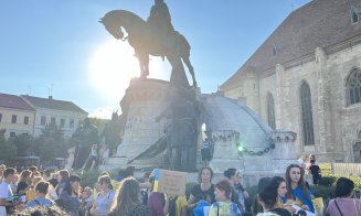Mesajul ucrainenilor refugiați la Cluj de ororile războiului condus de Putin: „Rusia e un stat terorist/Mulțumim, România!”