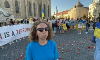 Mesajul ucrainenilor refugiați la Cluj de ororile războiului condus de Putin: „Rusia e un stat terorist/Mulțumim, România!”