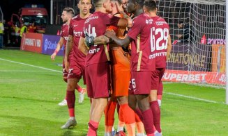 Calificarea se decide în Gruia. CFR Cluj a remizat în primul meci cu Shakhtyor Soligorsk