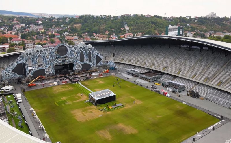 Cum arată Cluj Arena după Untold