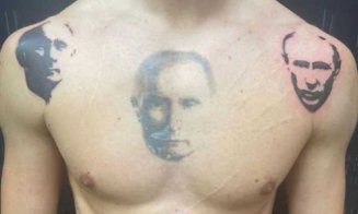 Balerinul Sergei Polunin, invitat special la TIFF, şi-a tatuat alte două imagini cu Putin. Ce a declarat la Cluj despre tatuaje