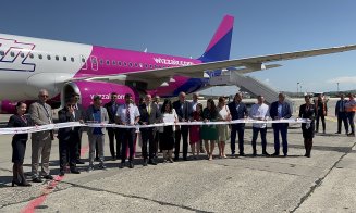 Un nou avion la AEROPORTUL din CLUJ. Wizz Air a inaugurat cea de a VII-a aeronavă. Ciceo: „Avem un nou record absolut”