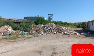 Groapă ilegală de gunoi din Cluj, desființată