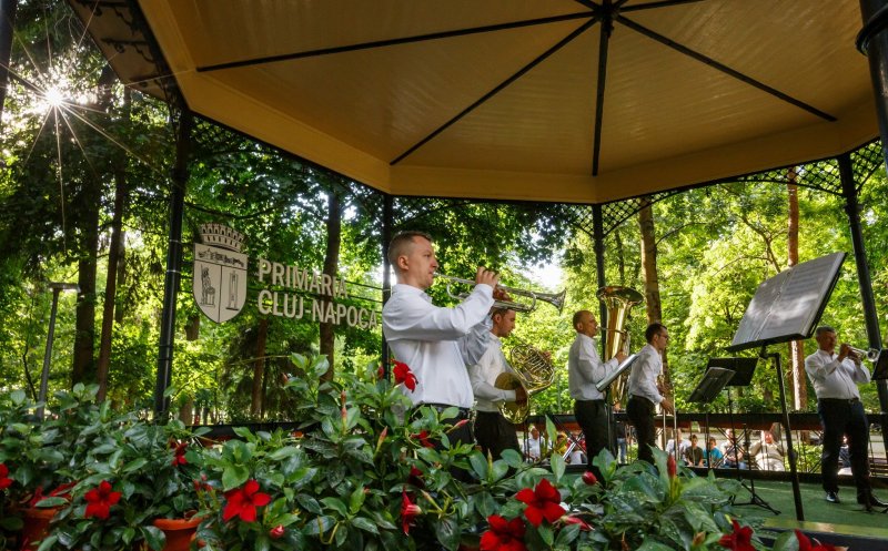 Concerte de fanfară în Parcul Central, în minivacanța de Sfânta Maria