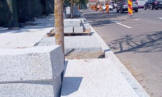 IMAGINI de pe șantierul Parcului Ștefan cel Mare, de la Teatrul Național. Dispare betonul?