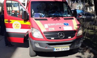 Femeie căzută de la etaj în Gheorgheni
