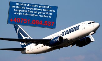 Tarom aduce acasă românii blocați în străinătate, după ce zborurile Blue Air au fost suspendate