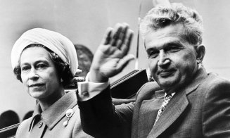 Reacţia Reginei Elisabeta a II-a, la vizita dictatorului comunist Nicolae Ceauşescu
