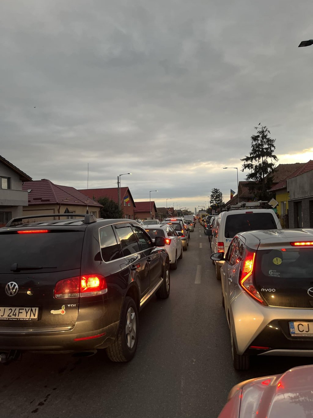 "Floreştiul îşi schimbă numele!!!!!" Trafichești sau Blochești, propune un şofer, prizonier în traficul de dimineaţă