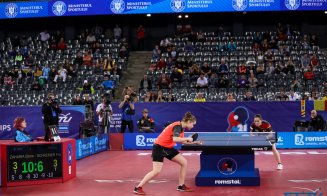 Cluj: AUR pentru România la Europenele U-21 de tenis de masă / Primarul Boc a înmânat medaliile