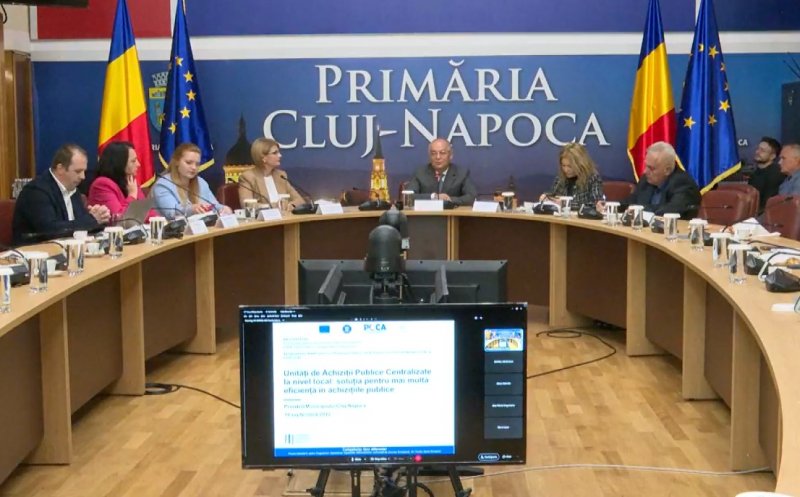Primăria Cluj-Napoca va înfiinţa o unitate de achiziţii publice centralizată, care va duce la eficienţă şi transparenţă în cheltuirea banilor